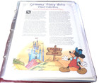 Postal Society Disney Grimms  Fairy Tales 55 Panel 14 Stories 62 Stamps 14 Sheet
