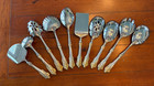 Golden 10 Pc Wallace Grande Baroque Hostess Set Sterling Silver Grand Serving