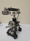 Early Rare   Antique L m  Ericsson Skeletal Desk Telephone  eiffel Tower  1897