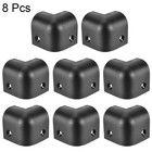 8 X Speaker Corner Protectors Cabinets Edge Corner Speaker Guard Wrap Angle Case