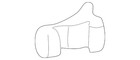 Genuine Toyota Fuel Door Spring 77360-33020