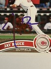 Jay Bruce 2011 Topps Authentic Signed Autograph Auto Card  191 Cincinnati Reds