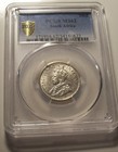 South Africa  1932 George V Shilling  Pcgs Ms 62  2 537 000 Mintage