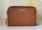 Michael Kors Jet Set Item Large East West Shoulder Crossbody Bag Luggage