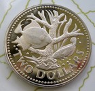 Coin Barbados  2 00 1975 Proof 164
