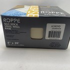Roppe Almond Vinyl Wall Base Self-stick 4  X 20 
