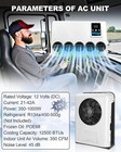 12v Truck Air Conditioner  12000 Btu Fast Cooling Air Conditioner for Trucks Rvs