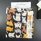 Fabric Bundle Lot Cotton Quilt Cats   Dogs Remnants 1 7 Yards 6 Prints