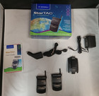 Vtg Lot 2 Startac 3000 Motorola Flip Phones Complete In Box Rare Belt Clip