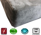 Xl Orthopedic Memory Foam Dog Bed With Machine Washable Cover  Waterproof Lining