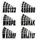 Hardline Products Usa Series 350 Boat Lettering   Registration Decal Kit     Solid