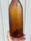 Pre-prohibition Torch Lake Brewery Jos Bosch Michigan Amber Bottle Quart C1895