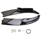 Gloss Black Front Bumper Spoiler Lip For 11-16 Bmw F10 535i 528i 550i M Sport