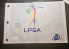 Rare Lpga Lorena Ochoa These Girls Rock Signed Pin Flag  Coa  100 00