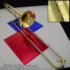 1954 Vintage King H  N  White 2b Liberty Trombone New Lacquer Sn  329677