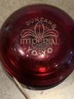 Vintage Duncan Imperial Yo-yo Red Usa Made World s  1