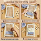 Wooden Weaving Loom Multi-craft Weaving Frame To Handcraft For Kids And Beginner