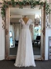 Enzoani Lillium Boho Lace Bridal Gown In Ivory Size 14 Nwot