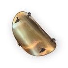 Brass Fireplace Log Kindling Carrier Claw  Footed Fire Wood Holder 20   vintage
