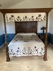 Ethan Allen Royal Charter Oak Tester Bed