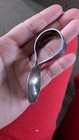 1947 Rogers Bros Silver Plated Baby Spoon With Curved Handles 