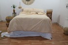 Cotton Duvet Cover Yellow With Checks Cotton Bedding Cover With Pillow Cover Set