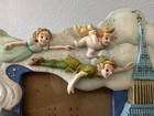 Disney Peter Pan Neverland Musical Picture Frame Ceramic Work Missing Clock Hand