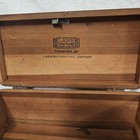 Vintage Lane Cedar Hope Chest Salesman Sample Size Hinged Wood Box No Key 9  5  3 