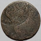 1787 Connecticut Colonial Copper Coin - Double Struck