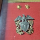 Framed Collection Of 9 World War 2 Ww Ii Era  Us Navy Medals Same Officer