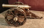 Vintage Brass Black Powder Signal Salute Cannon 11  Brass Barrel Beautiful   