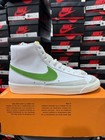 Nike Blazer Mid 77 Vintage Mismatched Swoosh Chlorophyll Men Sz 9  bq6806-116 