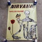 Nirvana Incesticide Original 1992 Dgc Records Promo Poster Great Condition