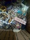 8lbs Junk Costume Jewelry Lot Broken Repurpose Repair  Craft Lot 221