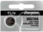 50  Energizer 365 366 Battery Silver Oxide Watch Button High-drain 1 55v Sr1116w