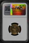1910 L  Finland Gold 20 Markkaa Ngc Ms 63  Coin Is Semi Pl 