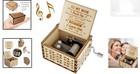 Lightweight Wooden Music Box For Mom - Vintage  Unique Gift From Daughter
