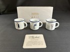Set Of 3 National Museum Of China Porcelain Teacups Mugs Collectible