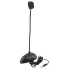 New 3 5mm Mini Studio Speech Mic Microphone Stand For Pc Desktop Notebook  19
