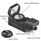 Holographic Reflex Red Green Dot Sight Scope 4 Reticle For 20mm Picatinny Rail