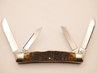 Case Classic 6488 Large Congress 1991 Green Bone Bm Shield 4-1 4 Closed 4 Blades