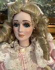 Vintage Dynasty Collection Victorian Porcelain Doll  23 In