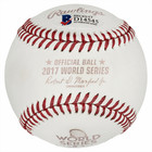 2017 Jose Altuve World Series Signed Baseball Beckett Certified