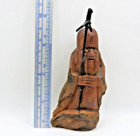 Vintage Japanese Hand Carved Wood Statue Of Fukurokuju God Longevity And Wisdom