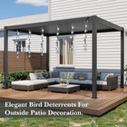 Bird Deterrents For Outside Patio  Bird Scare Devices Set Highly Reflective 3d W