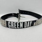 Vintage Green Day Studded Belt 2004 Y2k Rock Band American Idiot Rare Sz M 32-34