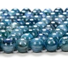 Natural Kyanite Gemstone Grade Aaa Round 5mm 6mm 7mm 8mm 9mm Loose Beads  d123 