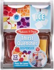 Melissa   Doug Wooden Thirst Quencher Drink Dispenser With Cups  Juice Inserts 