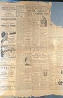The Egypt Gazette Newspaper Sunday  January 7  1945 Wwii Great Britain Original 