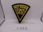 Vintage Obsolete Embroidered Patch State Police West Virginia Wv